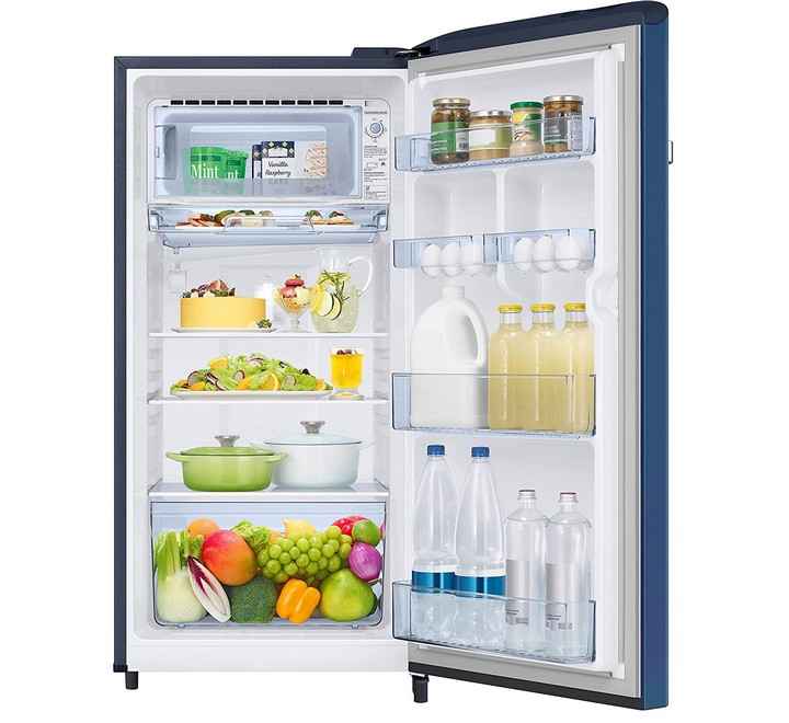 Samsung 198 L 3 Star Inverter Direct cool Single Door Refrigerator Camellia Blue (RR21A2G2YCU)